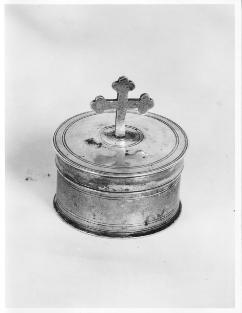 vasetti per oli santi - bottega toscana (sec. XVII)