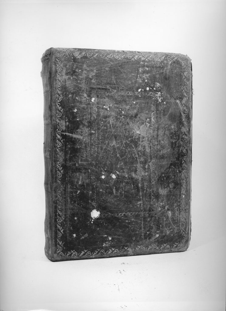 coperta di libro liturgico - bottega italiana (sec. XIX)