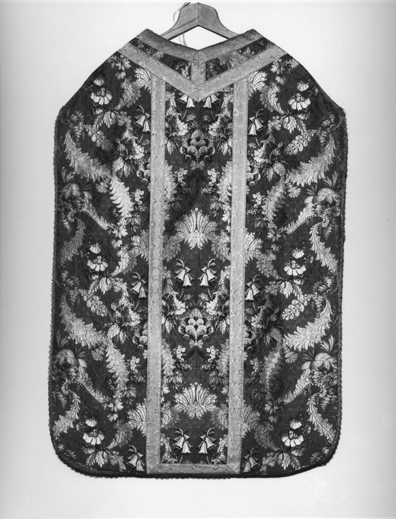 paramento liturgico - manifattura italiana (prima metà sec. XVIII)