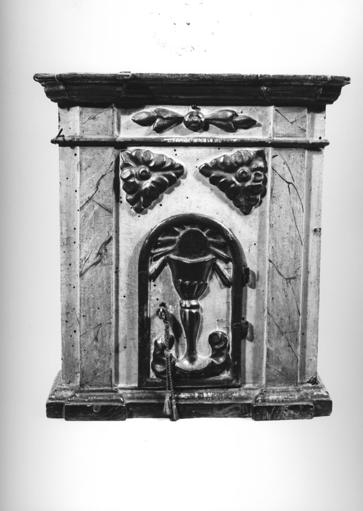 tabernacolo - a tempietto - bottega toscana (fine sec. XVIII)