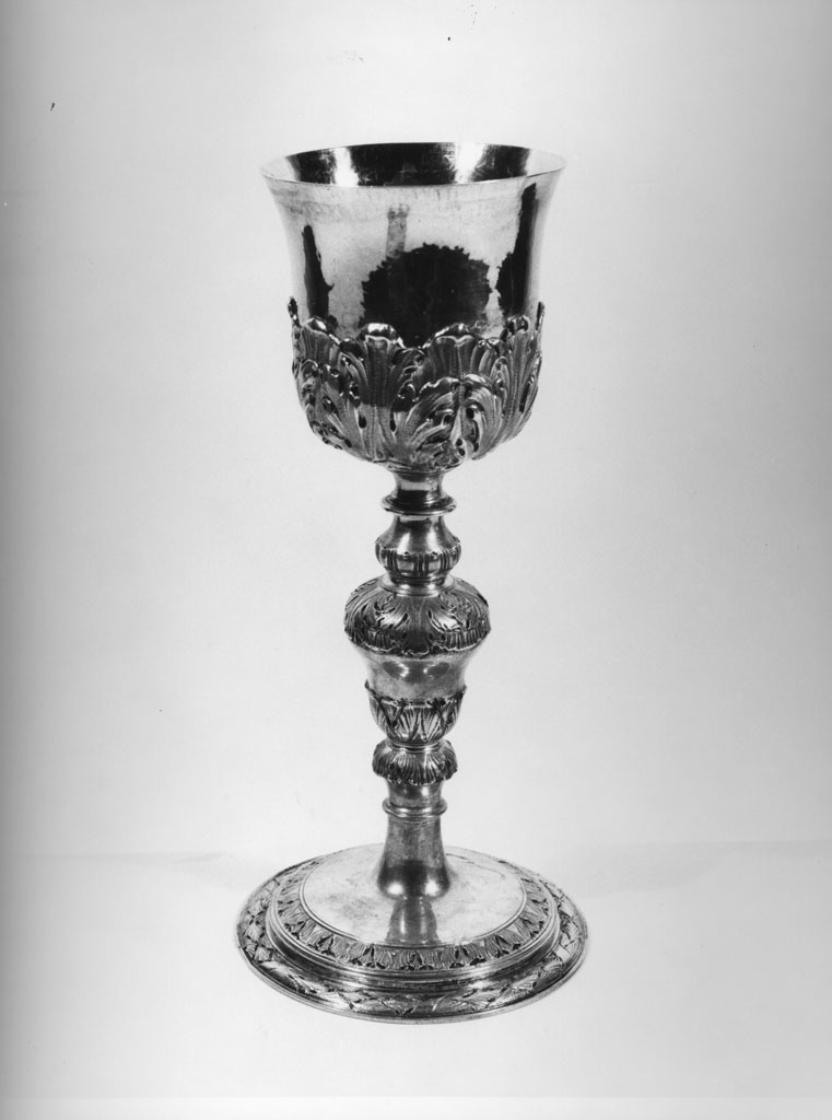 calice - bottega toscana (prima metà sec. XIX)