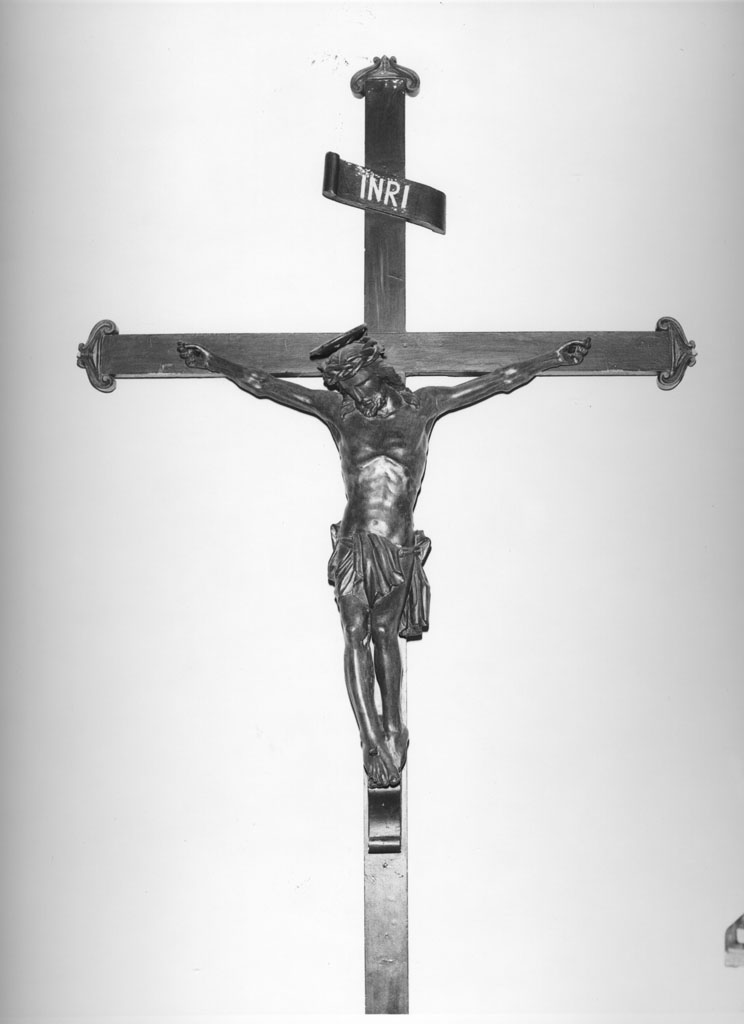 Cristo crocifisso (crocifisso) - bottega toscana (seconda metà sec. XIX)