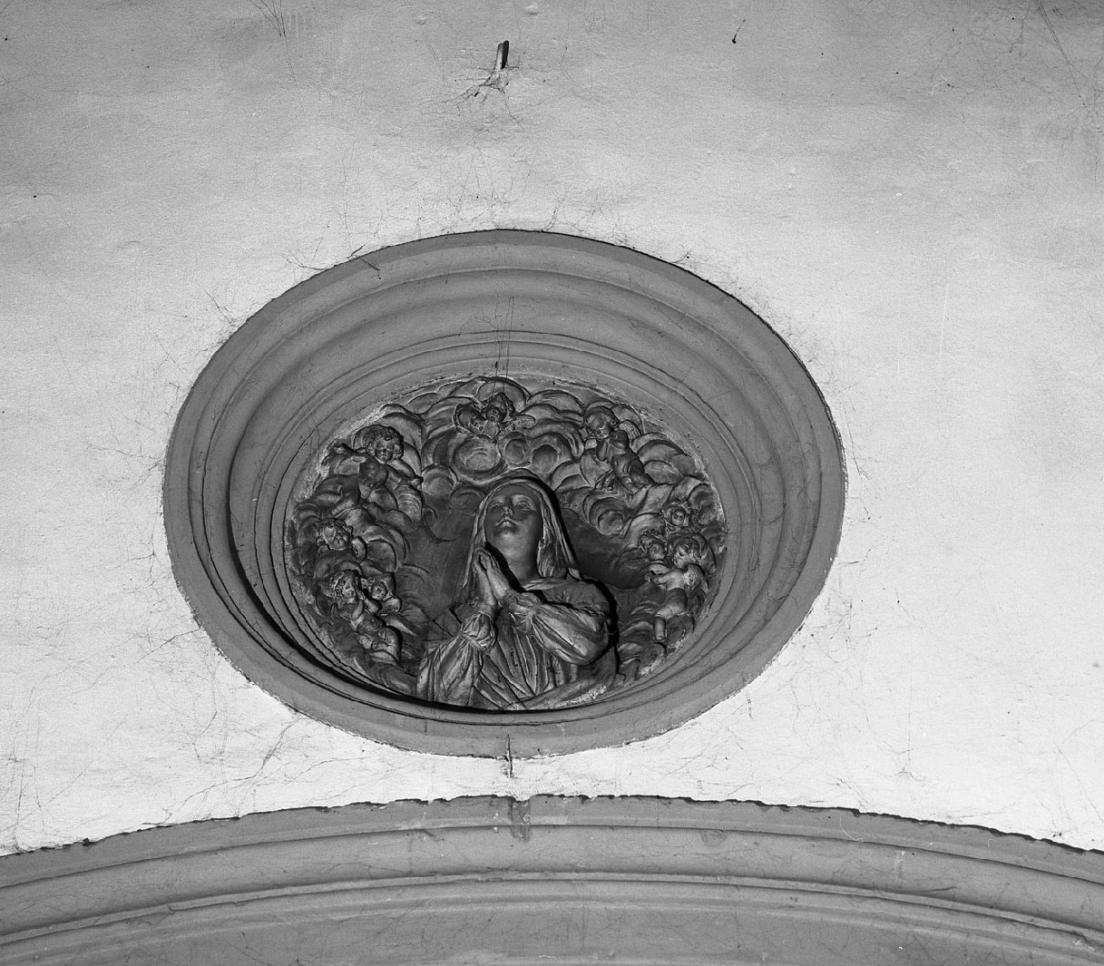 Busto dell'Immacolata Concezione, Immacolata Concezione (rilievo) - bottega fiorentina (sec. XVIII)