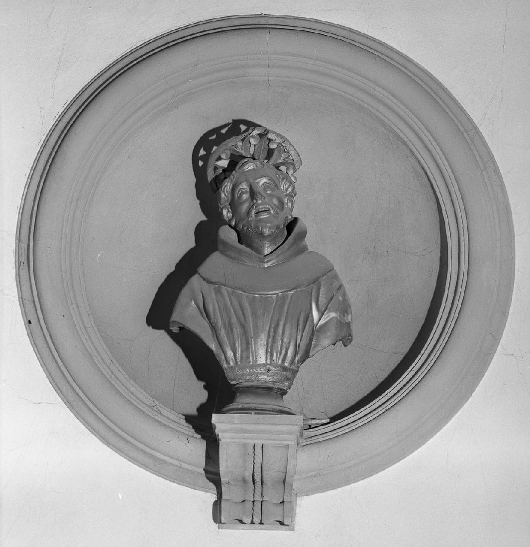 Busto di san Francesco, San Francesco (scultura) - bottega toscana (sec. XVIII)