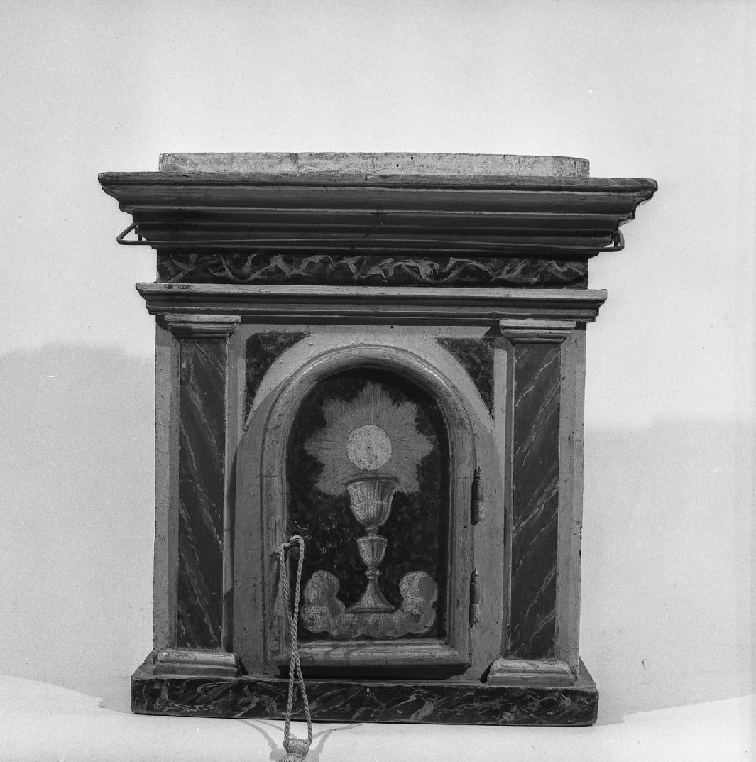 ciborio - bottega toscana (inizio sec. XVIII)