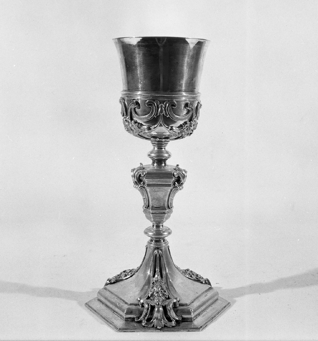 calice - bottega toscana (fine/inizio secc. XVIII/ XIX)