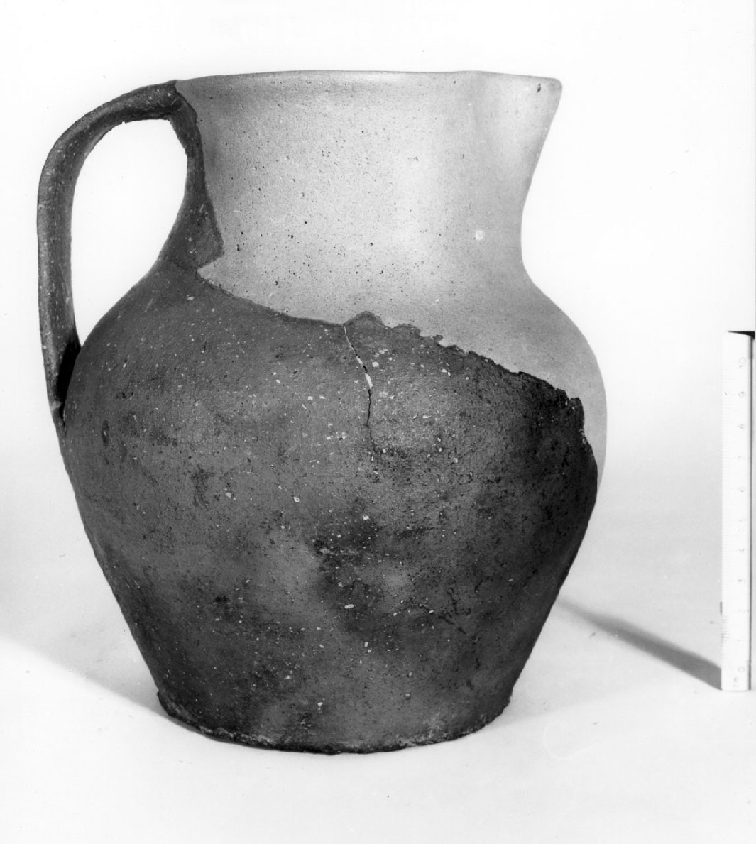 boccale, opera isolata - bottega toscana (prima metà sec. XIV)