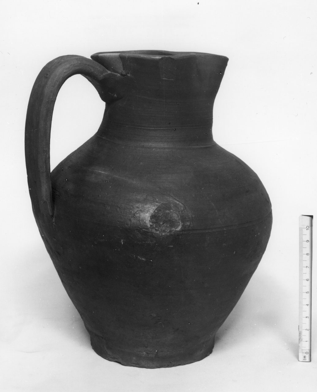 brocca, opera isolata - bottega aretina (prima metà sec. XV)