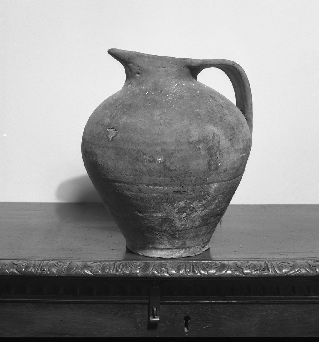 brocca, opera isolata - bottega toscana (seconda metà sec. XV)