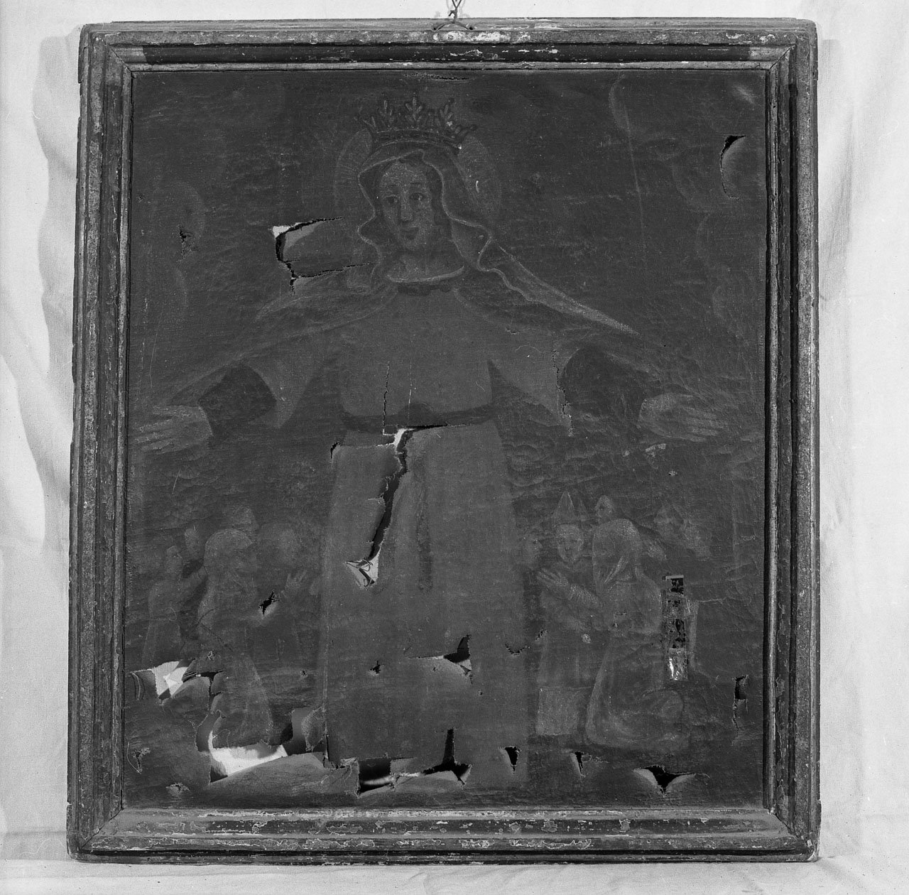 La Madonna della Misericordia, Madonna della Misericordia (dipinto) - ambito toscano (fine/inizio secc. XVII/ XVIII)