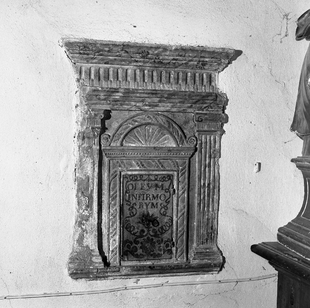 tabernacolo - bottega toscana (fine/inizio secc. XV/ XVI)