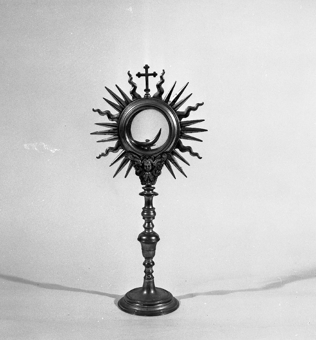 ostensorio - bottega toscana (fine/inizio secc. XVII/ XVIII)