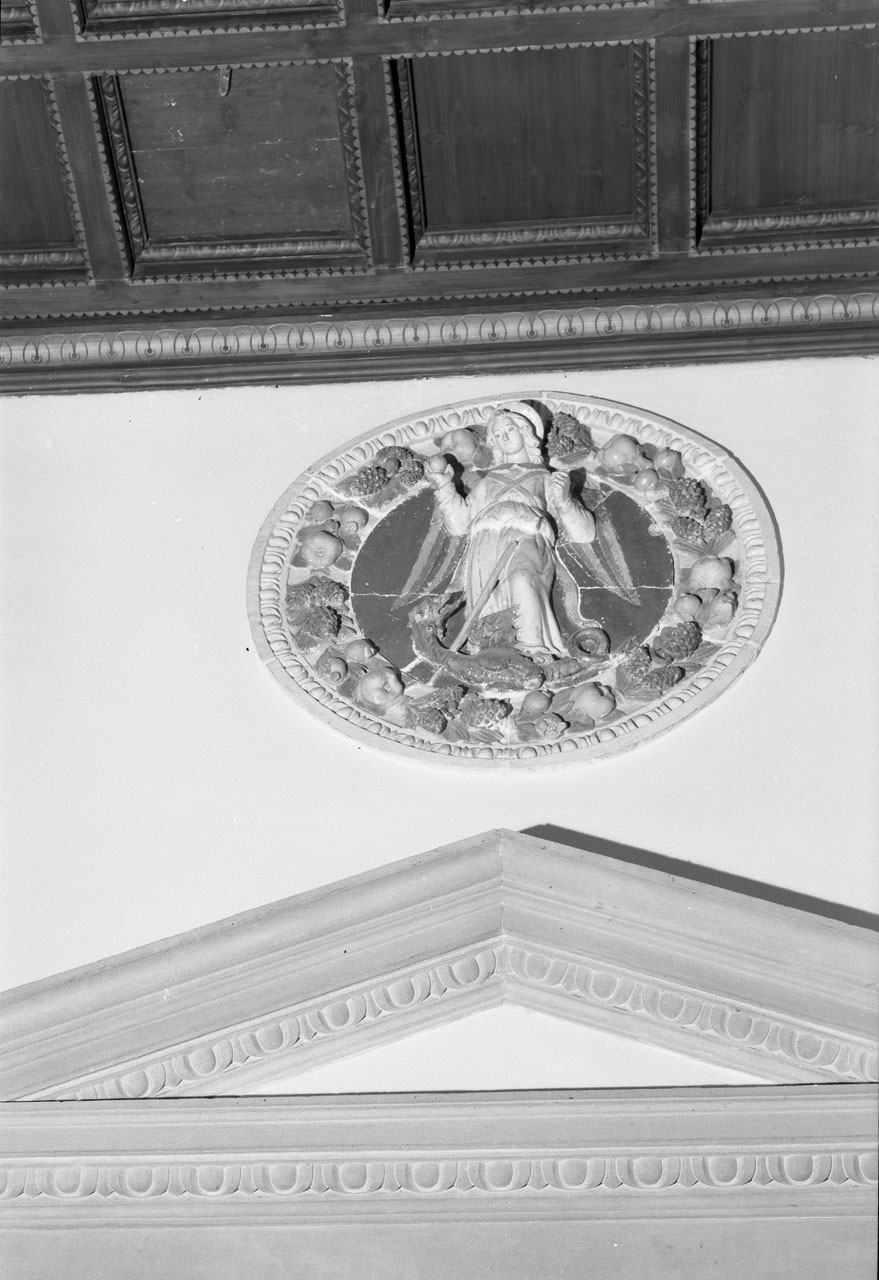 San Michele Arcangelo, San Michele Arcangelo (rilievo) di Buglioni Santi, Buglioni Benedetto (sec. XVI)