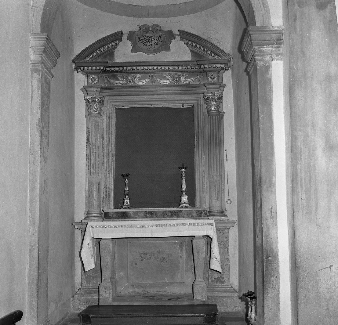 Della Vergine (altare, opera isolata) - bottega toscana (seconda metà sec. XVII)