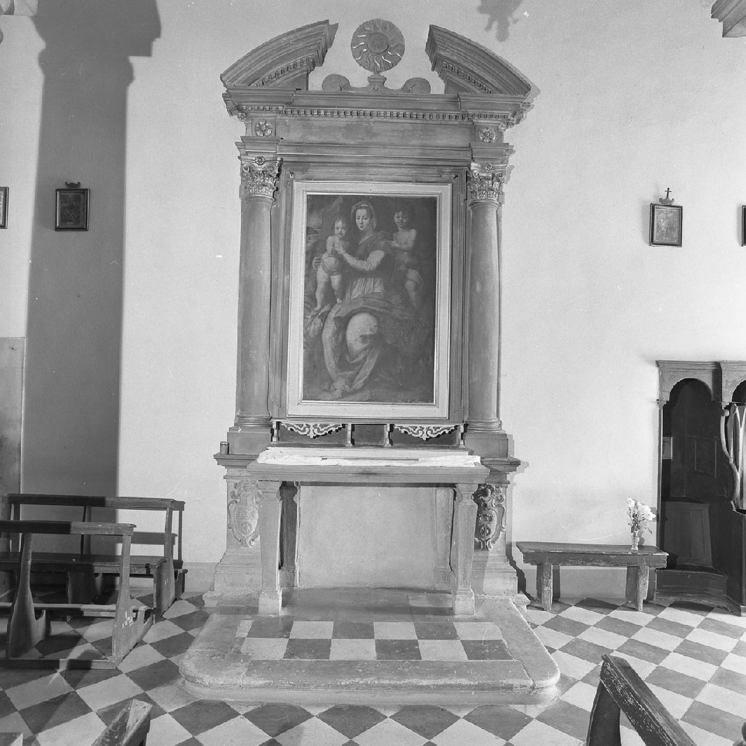 altare, opera isolata - bottega toscana (seconda metà sec. XVII)