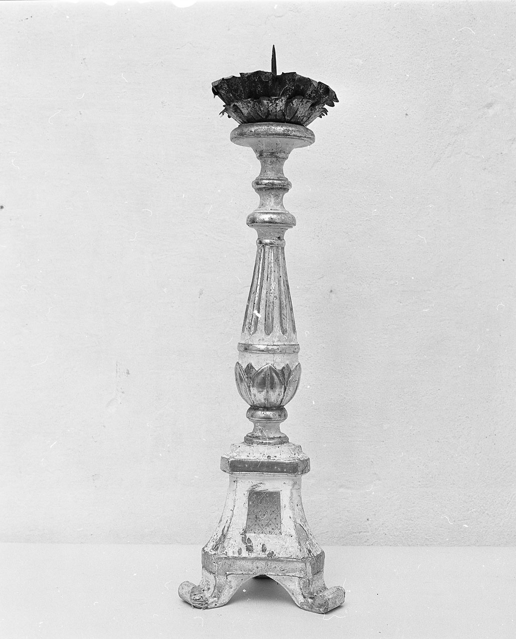 candeliere, serie - bottega toscana (prima metà sec. XIX)