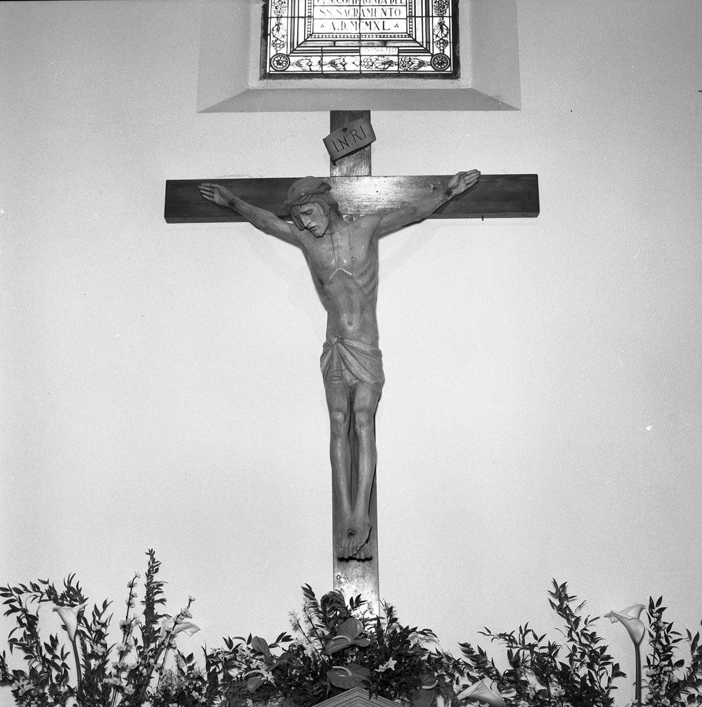 crocifisso - bottega toscana (prima metà sec. XX)