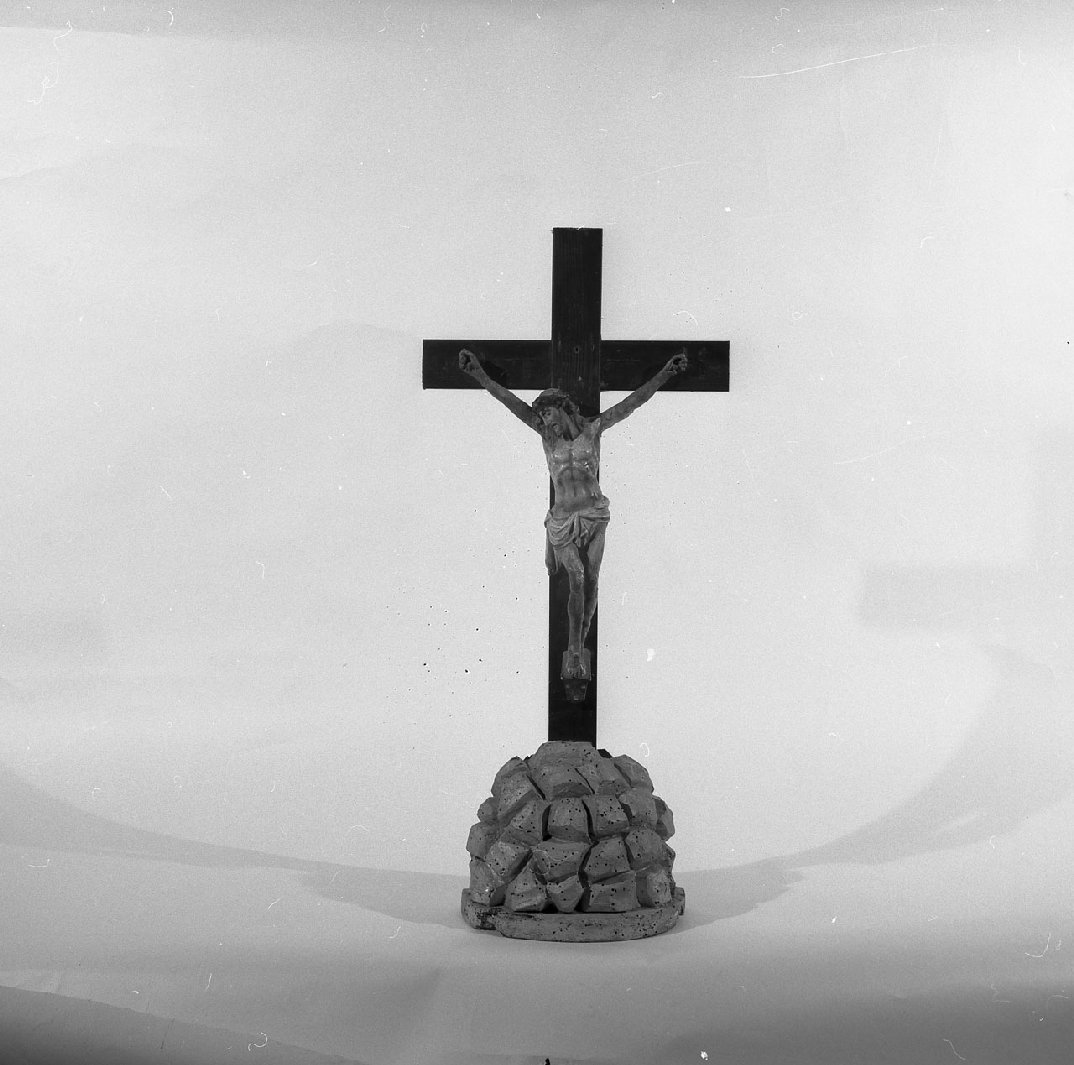 crocifisso - bottega italiana (fine/inizio secc. XVII/ XVIII)