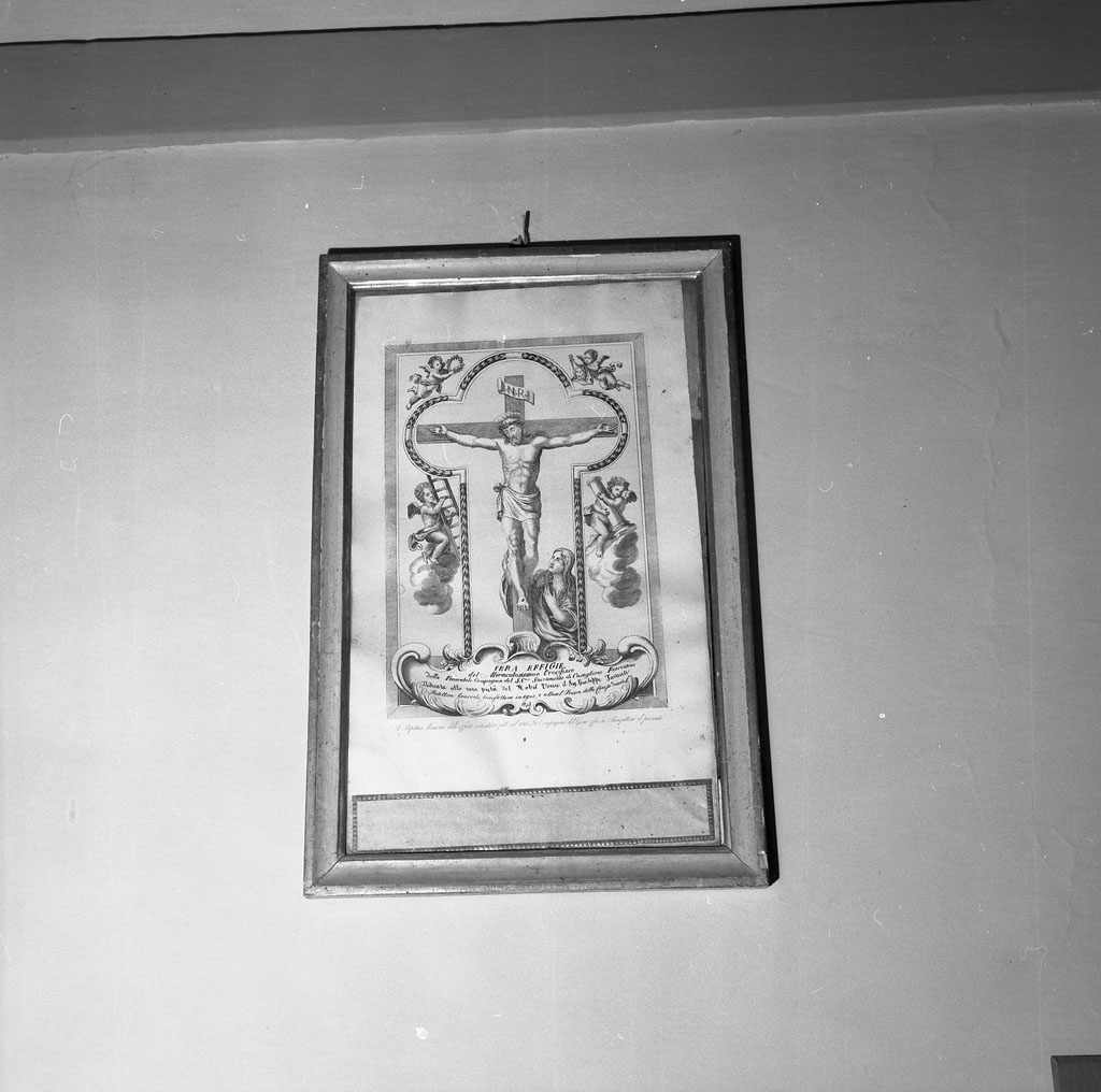 incisione - bottega toscana (sec. XIX)