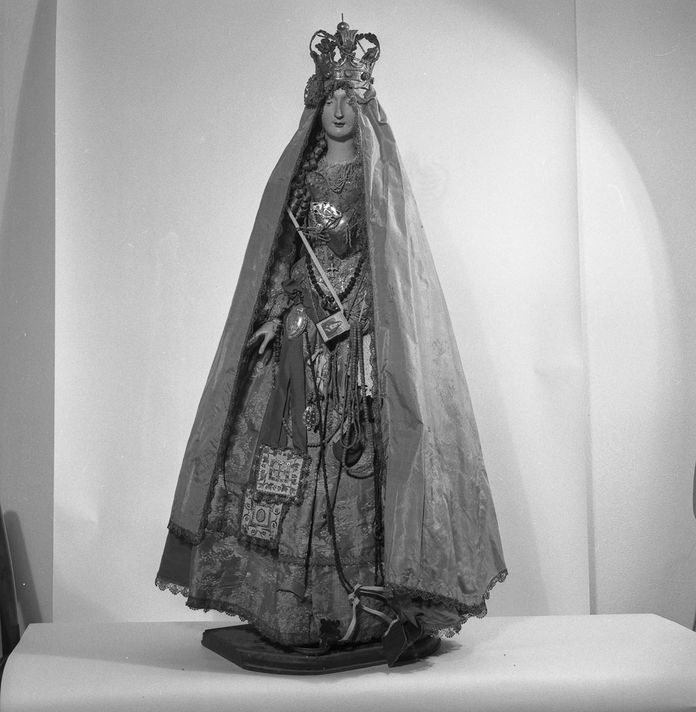 Maria Vergine (statua) - manifattura Italia centrale (sec. XVIII)