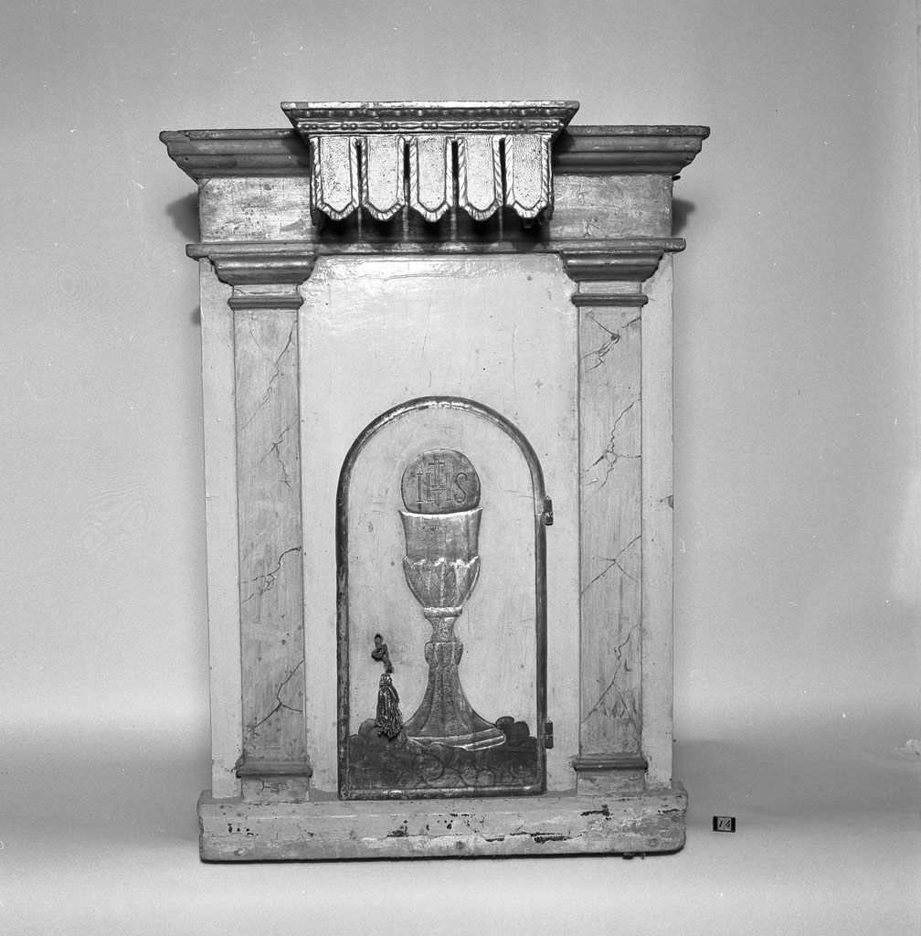 tabernacolo - bottega toscana (fine/inizio secc. XVIII/ XIX)