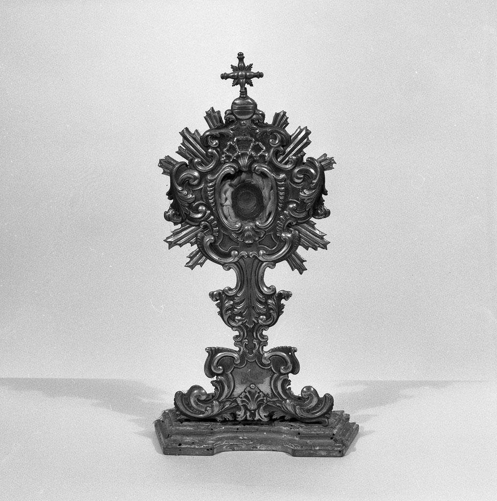 reliquiario - bottega toscana (seconda metà sec. XVIII)