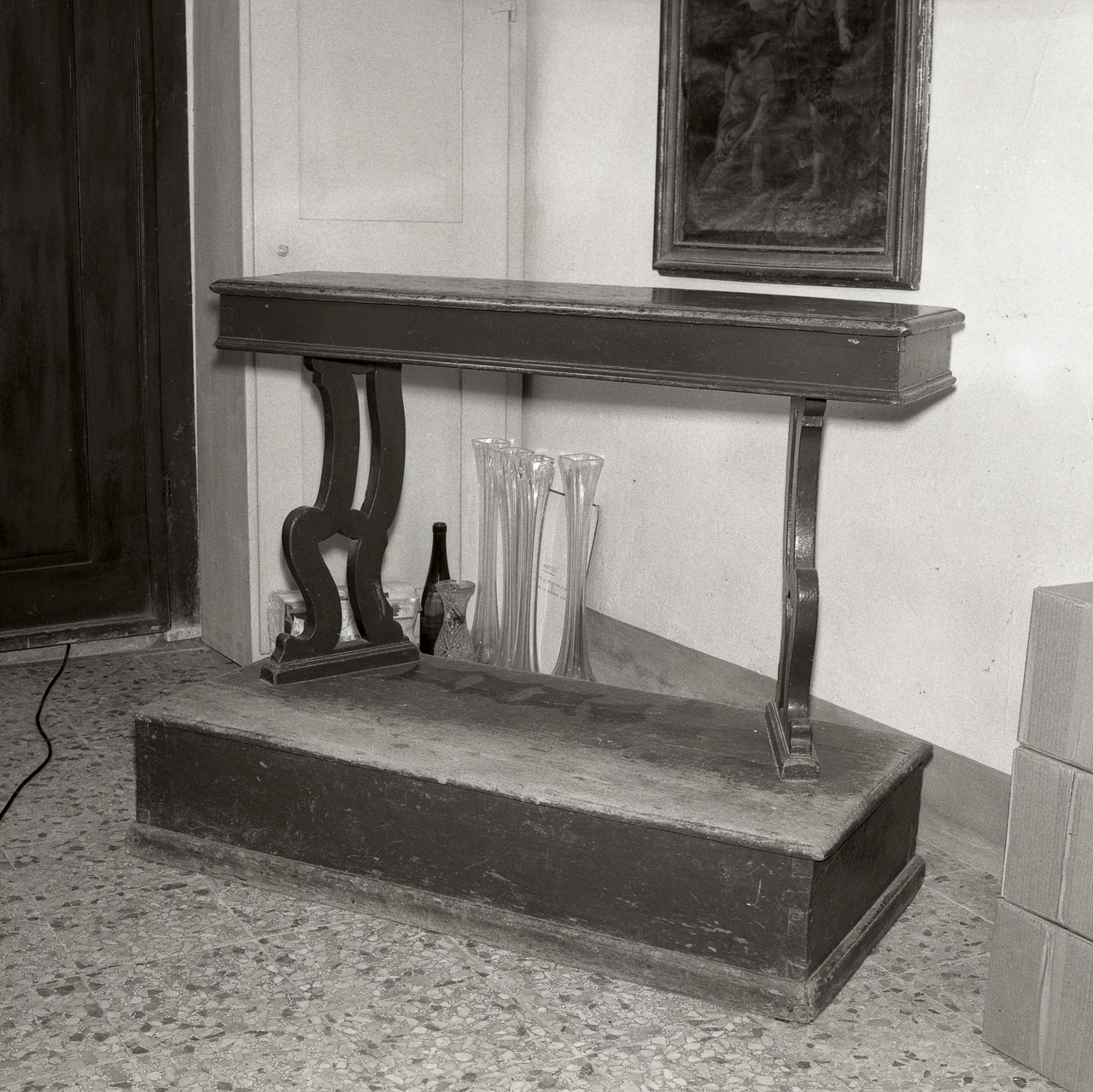 inginocchiatoio - bottega toscana (sec. XVIII)