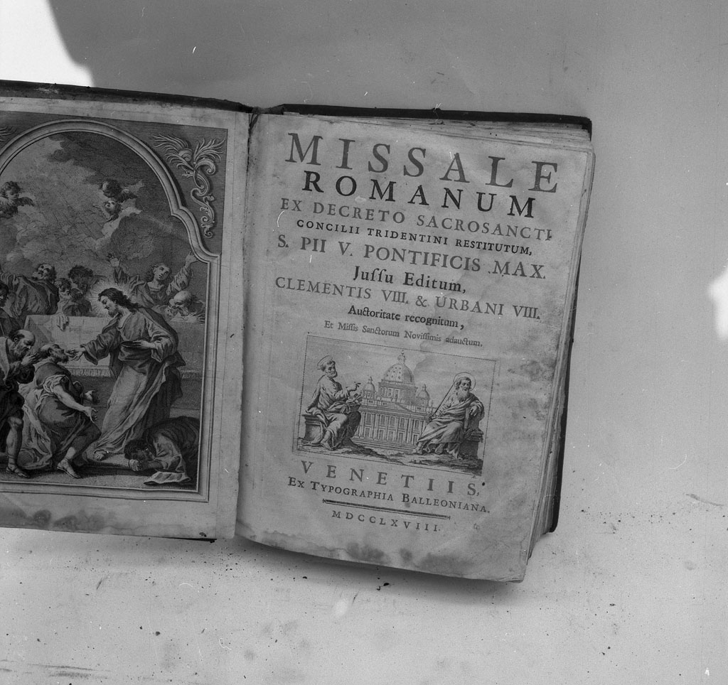 messale cantato - produzione veneziana (sec. XVIII)