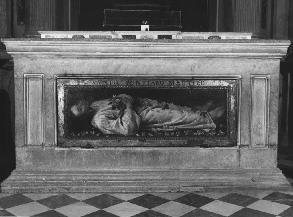 reliquiario a teca - a urna - bottega toscana (secc. XVII/ XVIII)