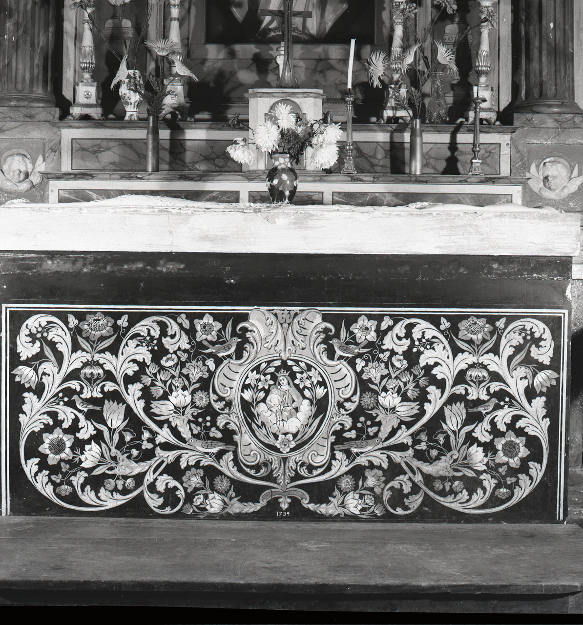 paliotto - bottega Italia centro-settentrionale (sec. XVIII)