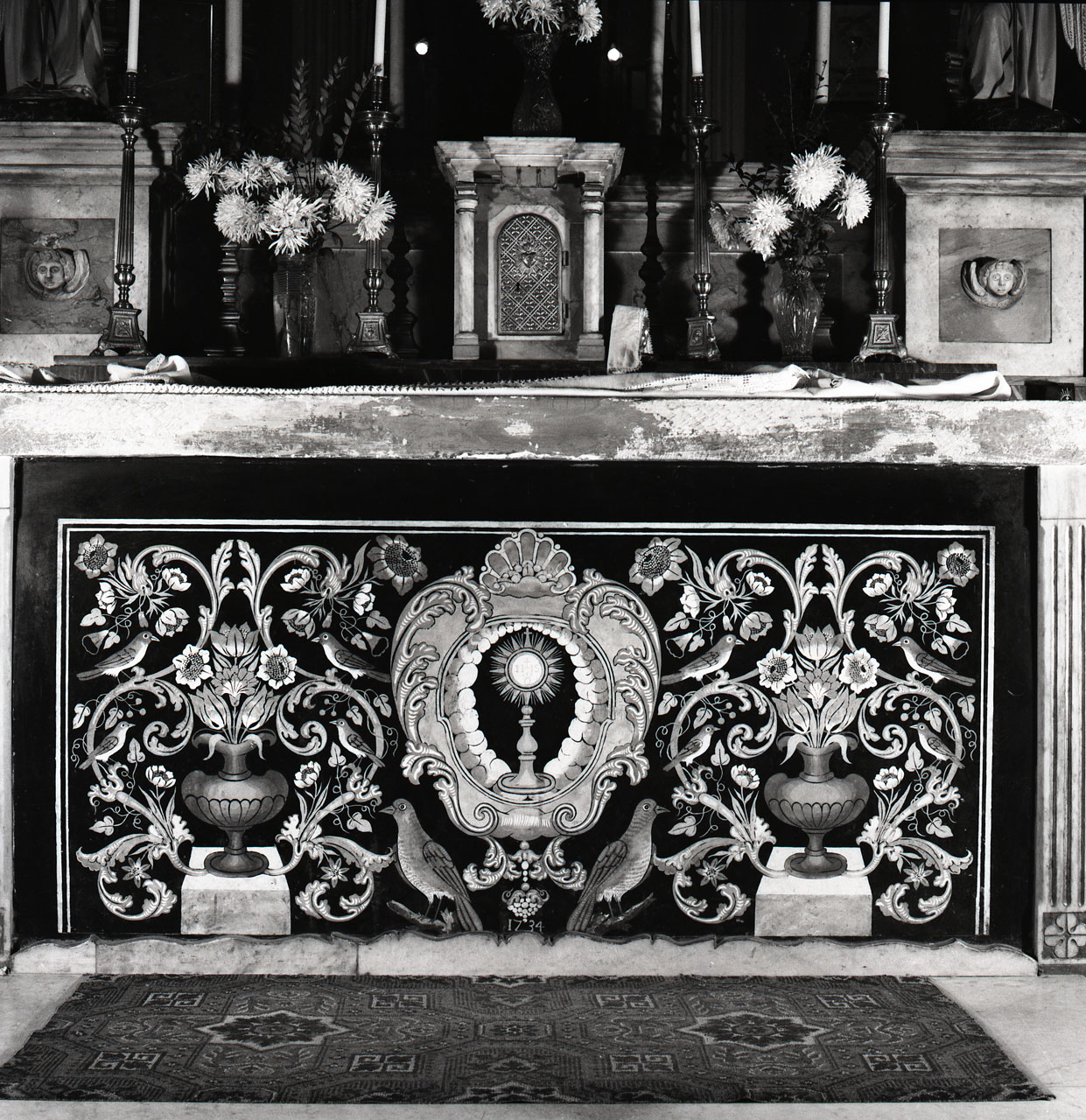 paliotto - bottega Italia centro-settentrionale (sec. XVIII)