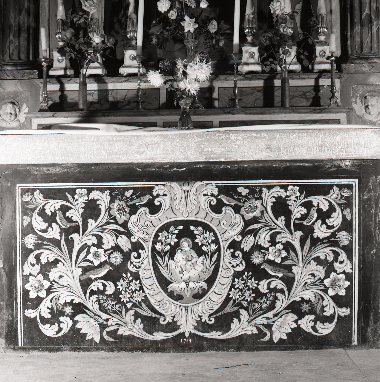 paliotto - bottega Italia centro-settentrionale (sec. XVIII)