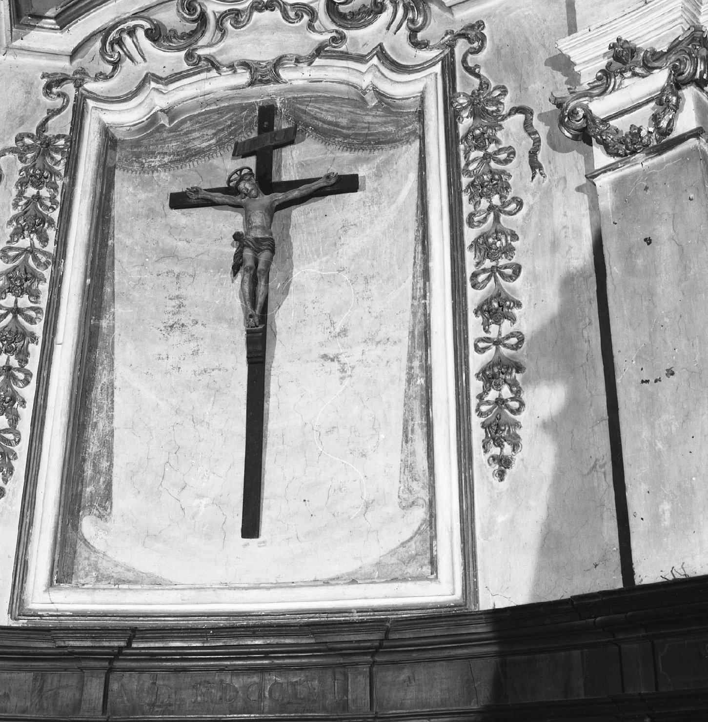 Cristo crocifisso (crocifisso) - bottega aretina (sec. XVII)