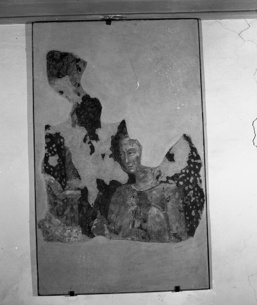 Santa Caterina d'Alessandria (dipinto, frammento) - ambito aretino (seconda metà sec. XIV)