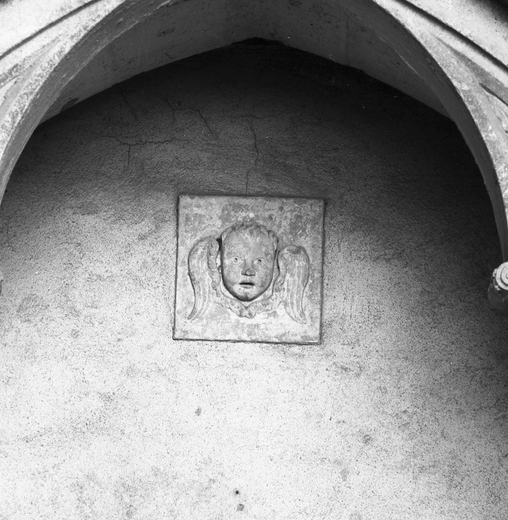 cherubino (rilievo) - bottega toscana (fine/inizio secc. XVII/ XVIII)