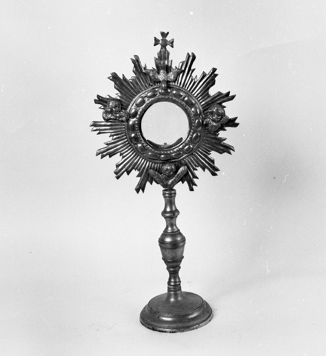 ostensorio - a raggiera, opera isolata - bottega toscana (sec. XIX)