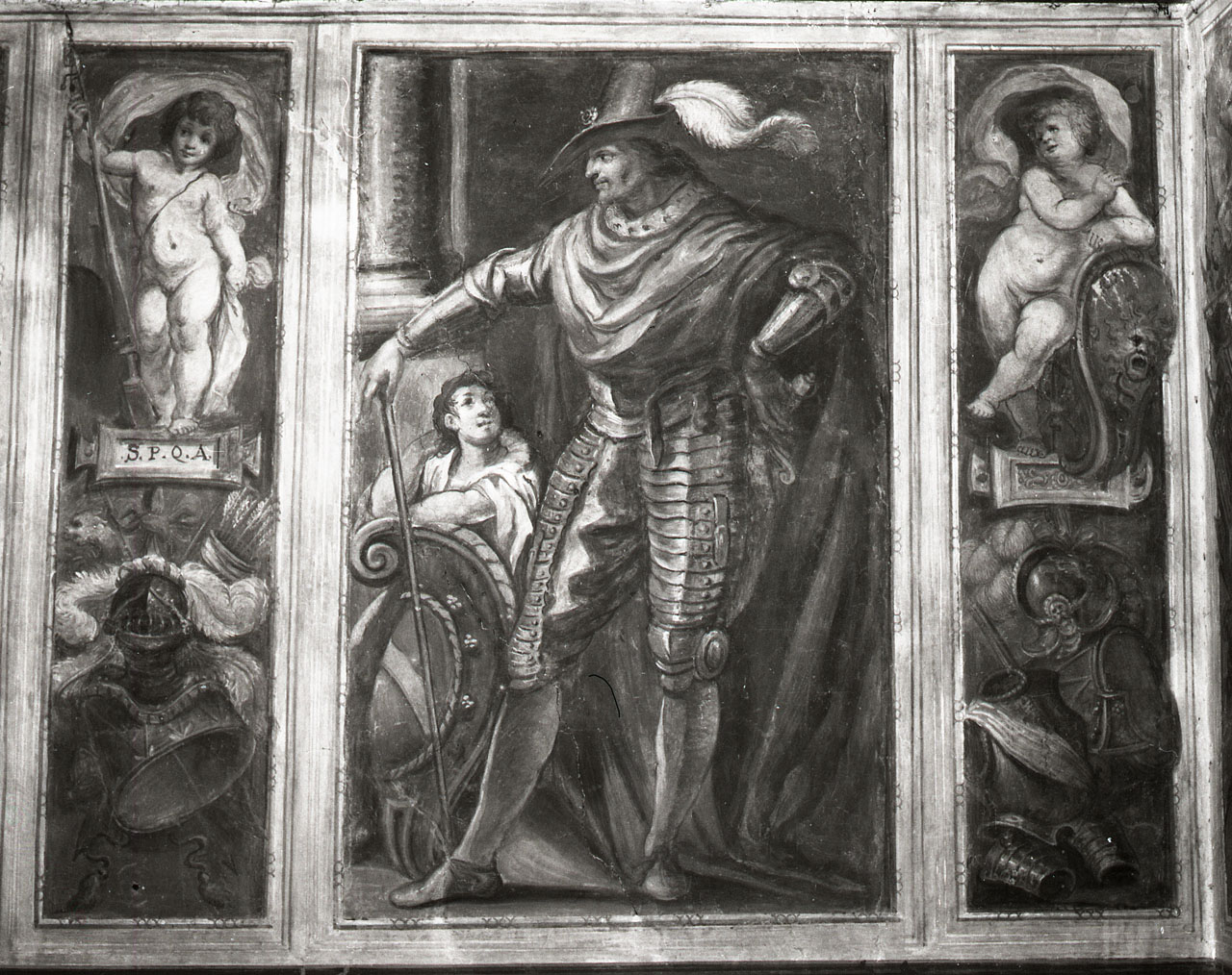 Uguccion Della Faggiola (dipinto, elemento d'insieme) di Torri Teofilo (sec. XVII)