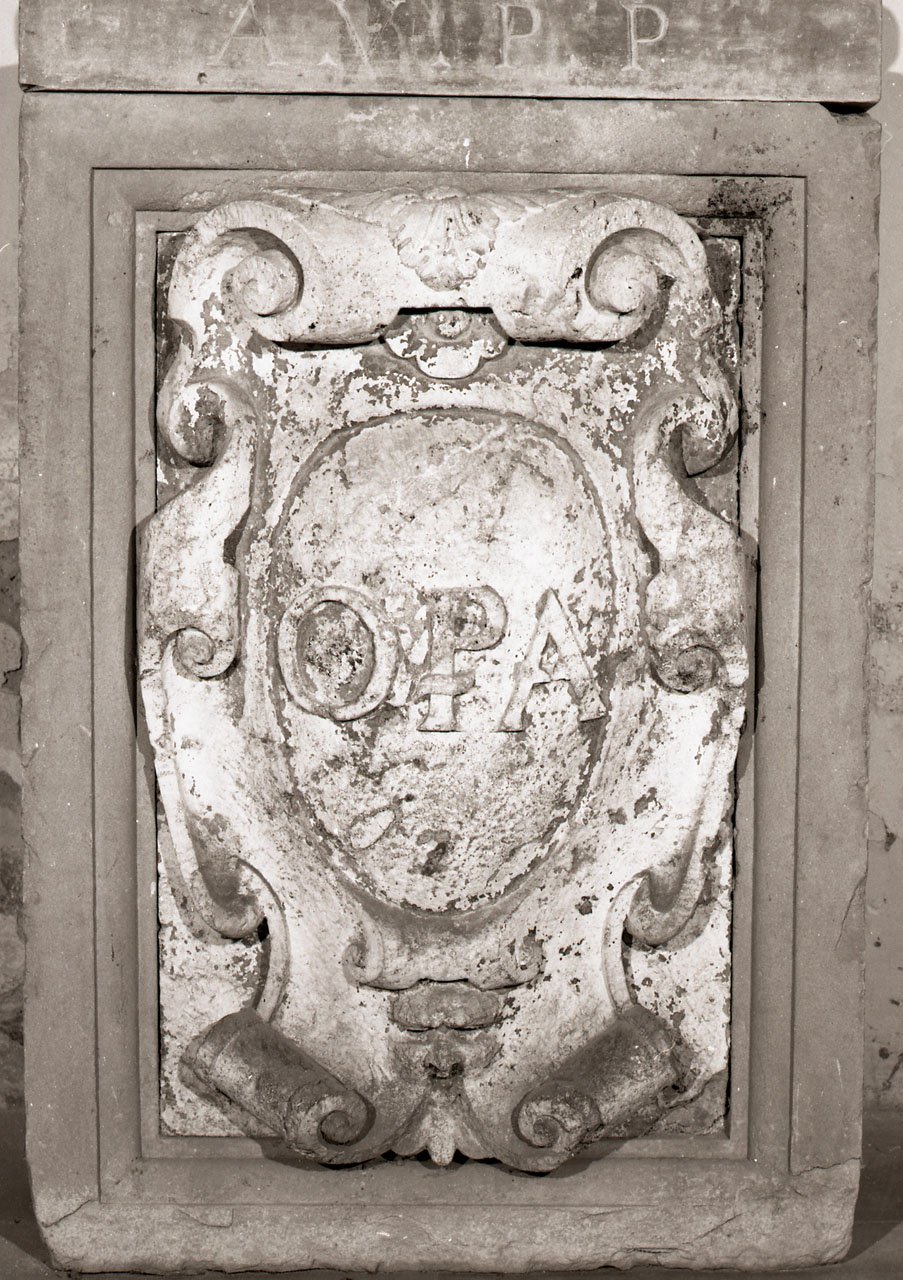 stemma dell'Opera del Duomo di Arezzo (scultura, opera isolata) - bottega toscana (seconda metà sec. XVII)