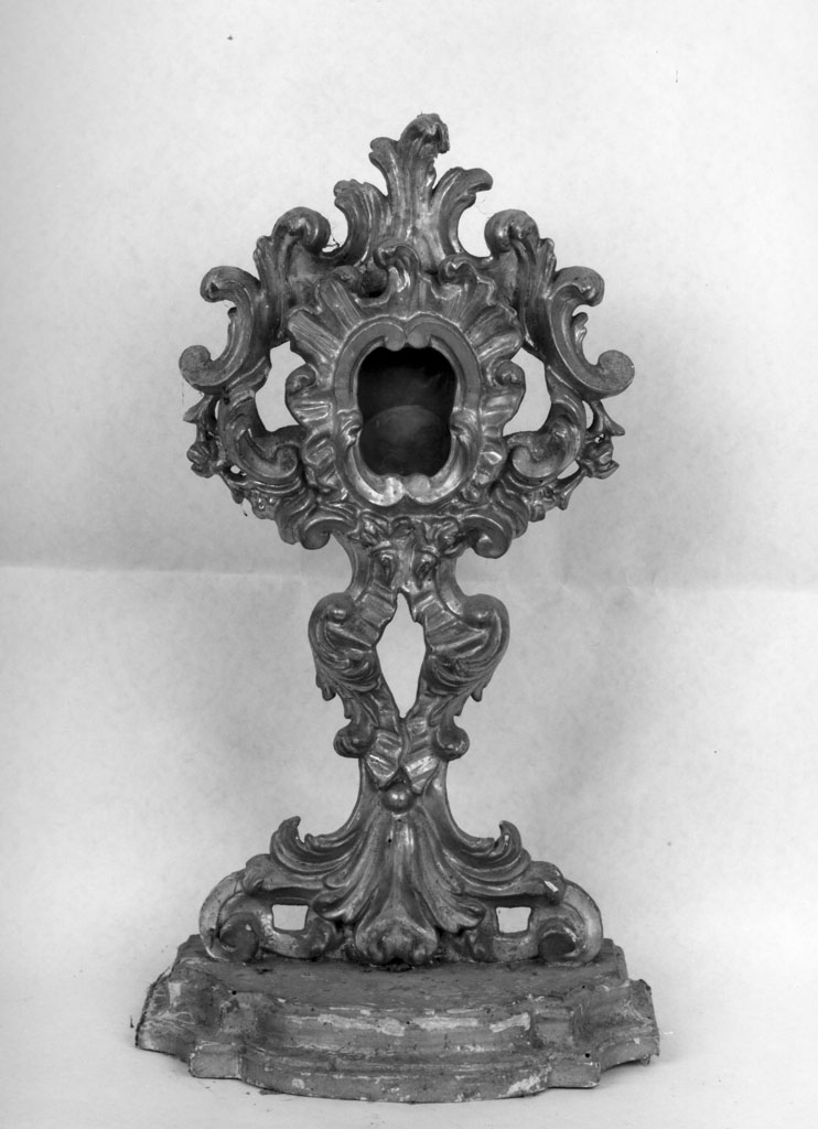 reliquiario - a ostensorio, serie - bottega toscana (metà sec. XVII)