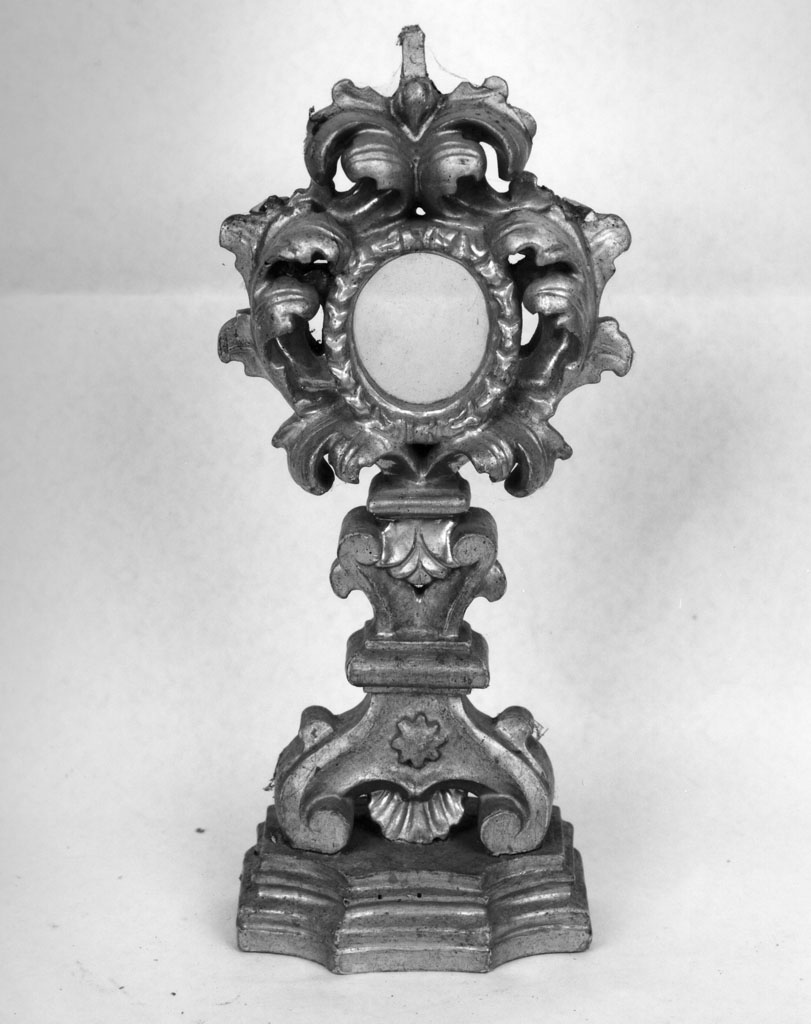 reliquiario - a ostensorio - bottega toscana (metà sec. XVII)