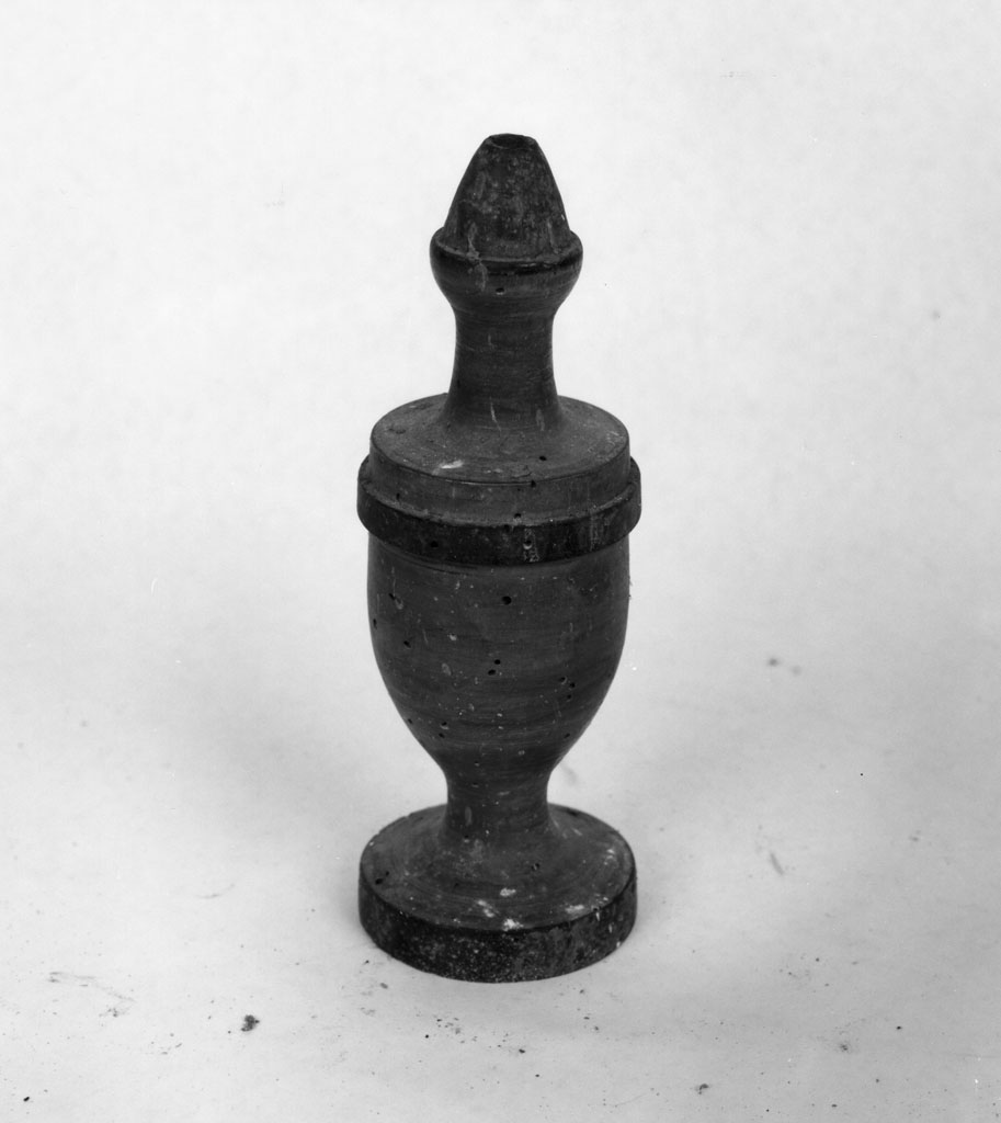 candeliere, serie - bottega toscana (metà sec. XIX)