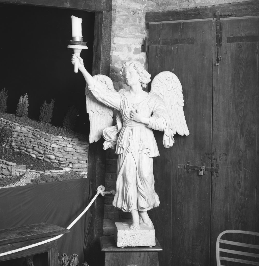 angelo (candelabro - a statua, coppia) - bottega toscana (fine sec. XVII)