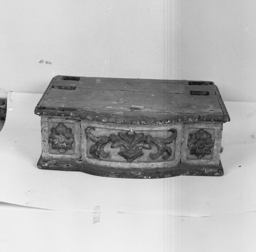 base processionale, frammento - bottega toscana (metà sec. XVIII)