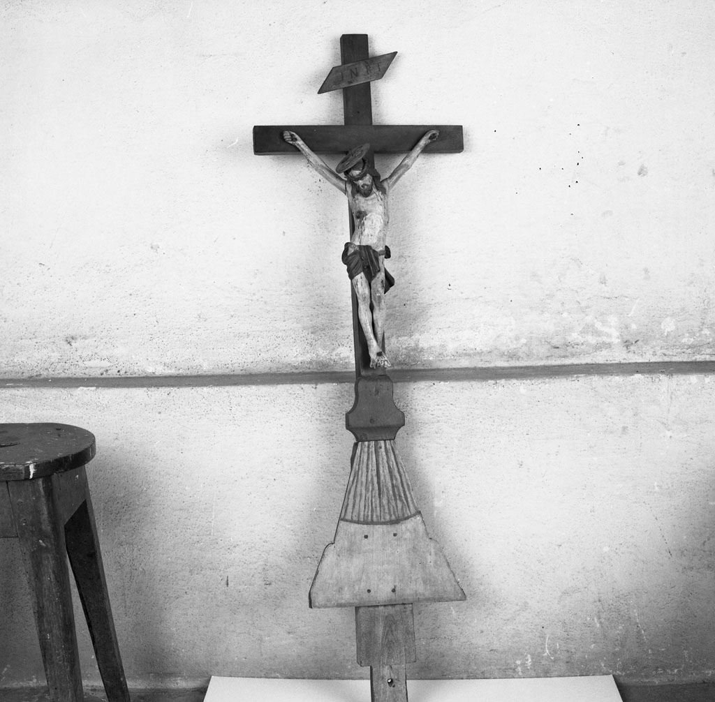 Cristo crocifisso (croce processionale, frammento) - bottega toscana (inizio sec. XIX)