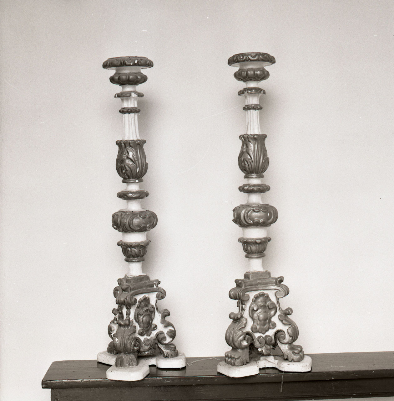 candeliere, serie - bottega toscana (fine sec. XVIII)