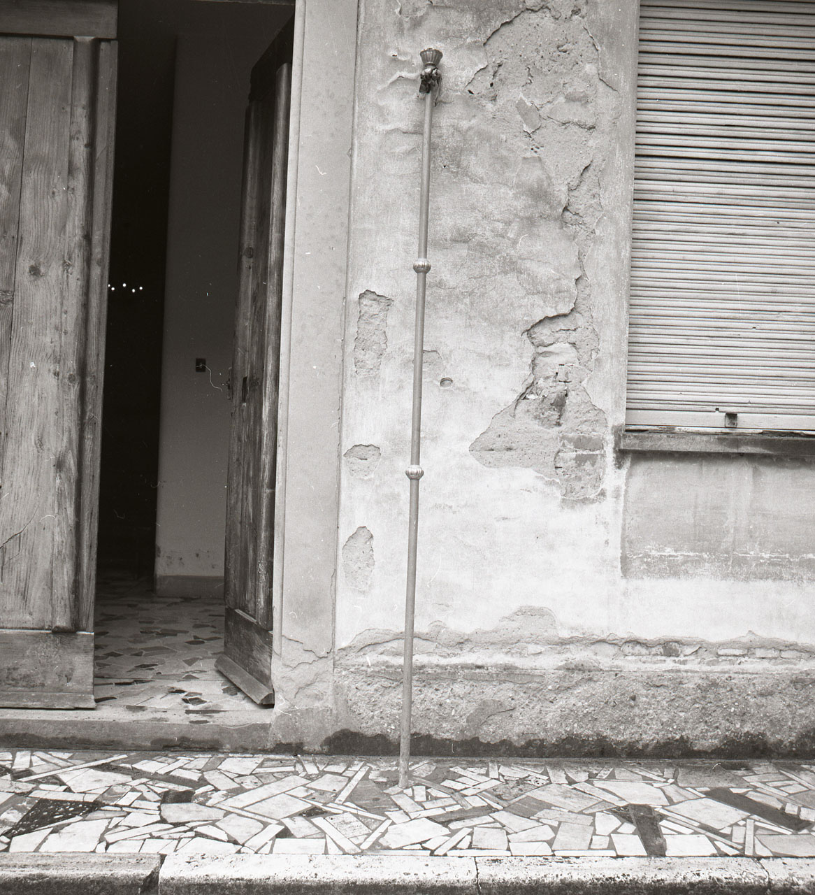 asta di croce processionale - bottega toscana (fine/inizio secc. XVIII/ XIX)