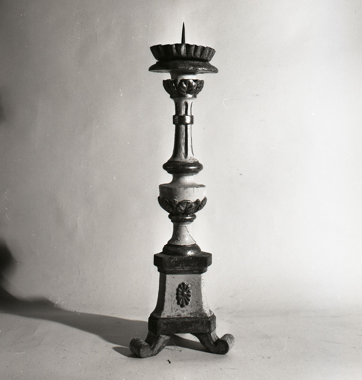 candelabro, coppia - bottega toscana (sec. XIX)