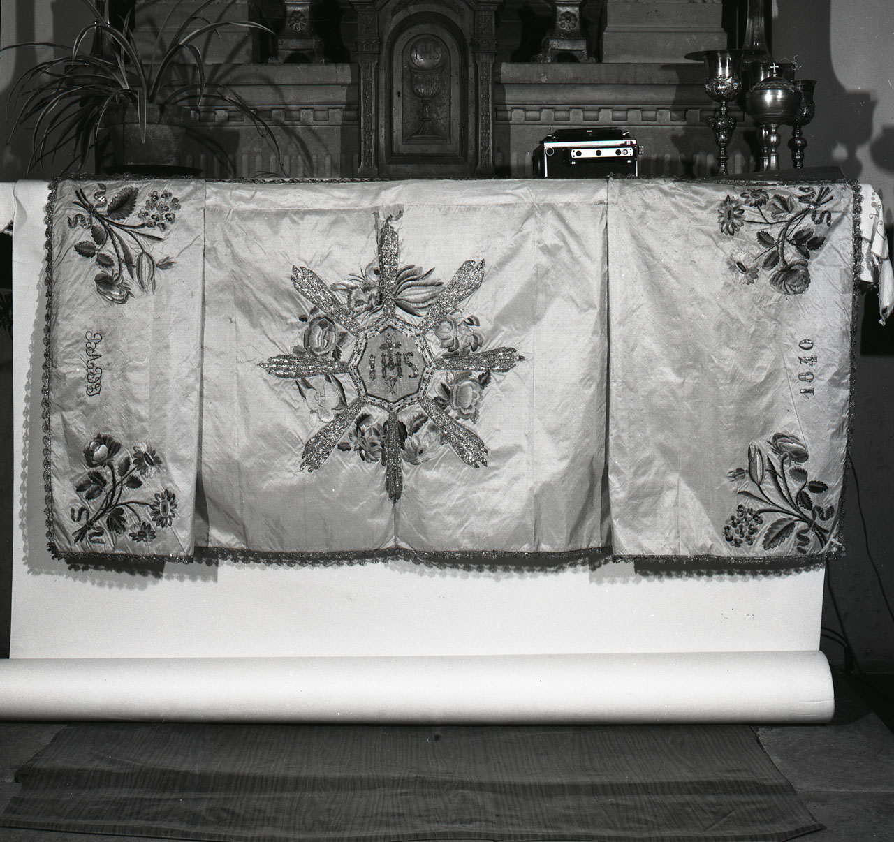 velo omerale - manifattura toscana (sec. XIX)