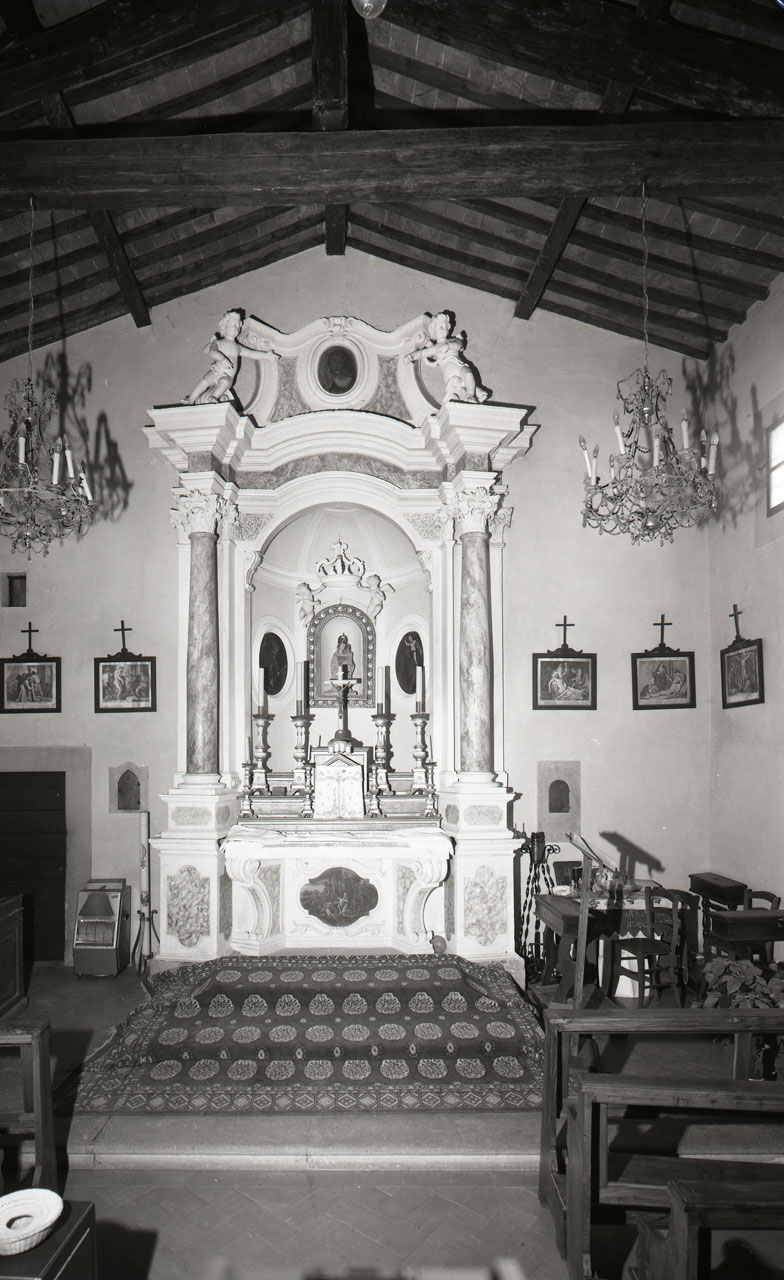 altare - bottega toscana (seconda metà sec. XVIII)