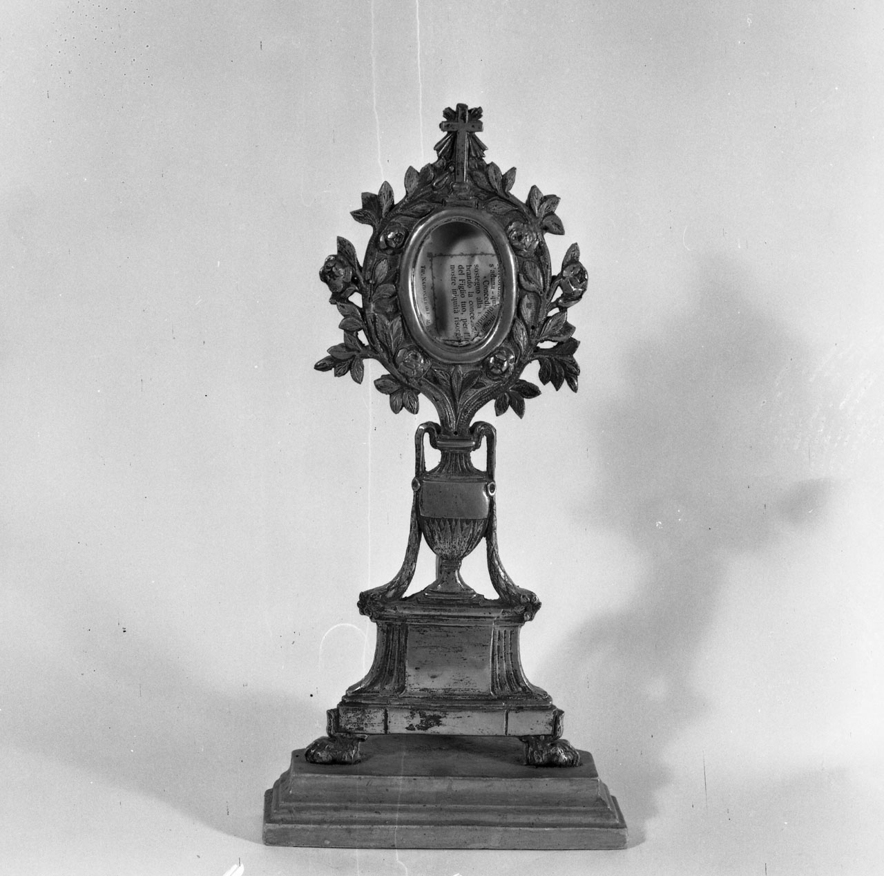 reliquiario - bottega toscana (fine sec. XVIII)